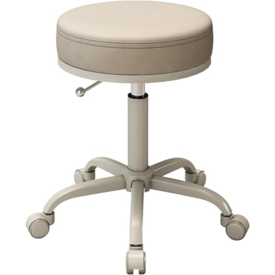 Beauty Lab Makeup - Round Swivel Stool, Modern Beauty Salon