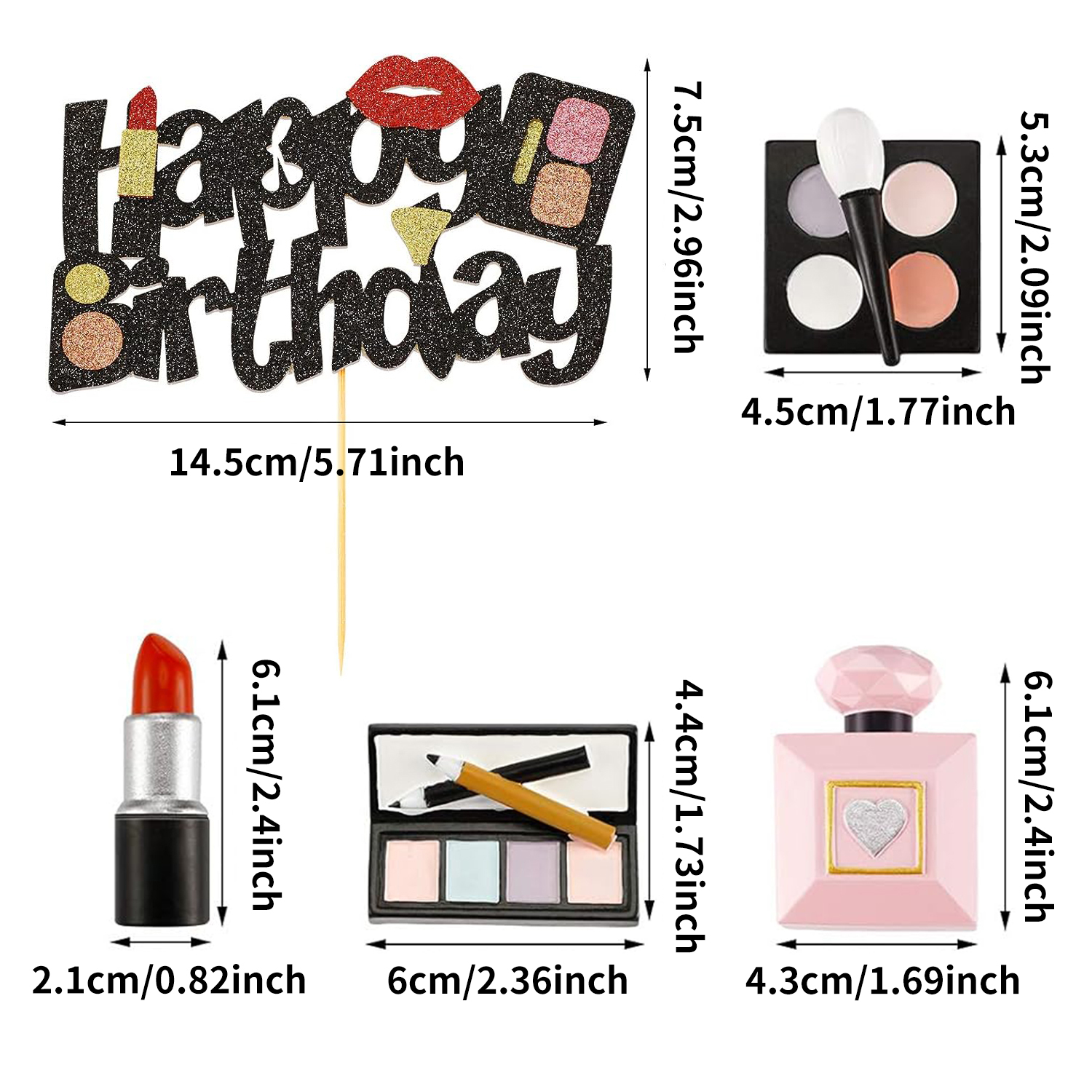 Makeup Themed Cake Toppers Res – Beauty Makeup News Bewertung und Preis