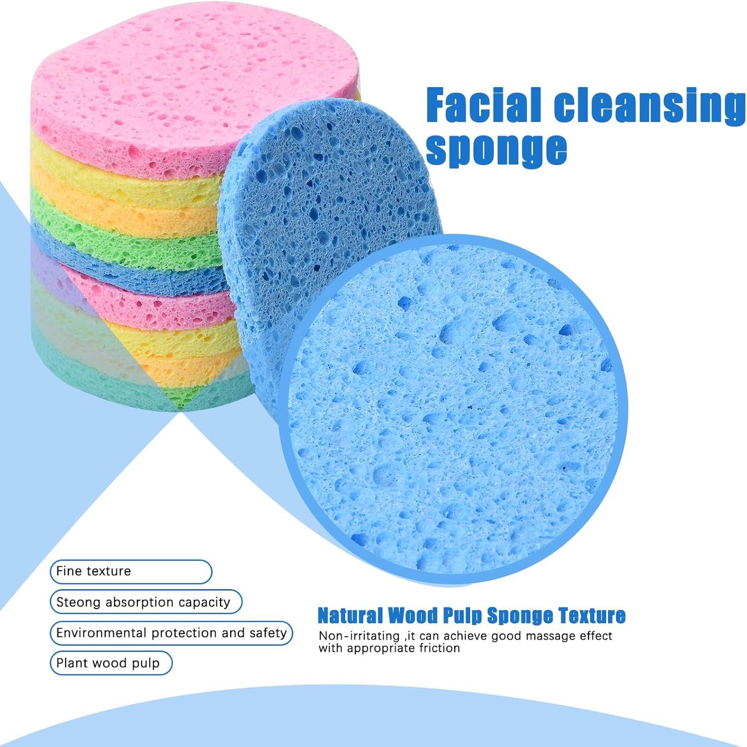 wood pulp Round Facial Cleansi – Beauty Makeup Artist Bewertung und Preis