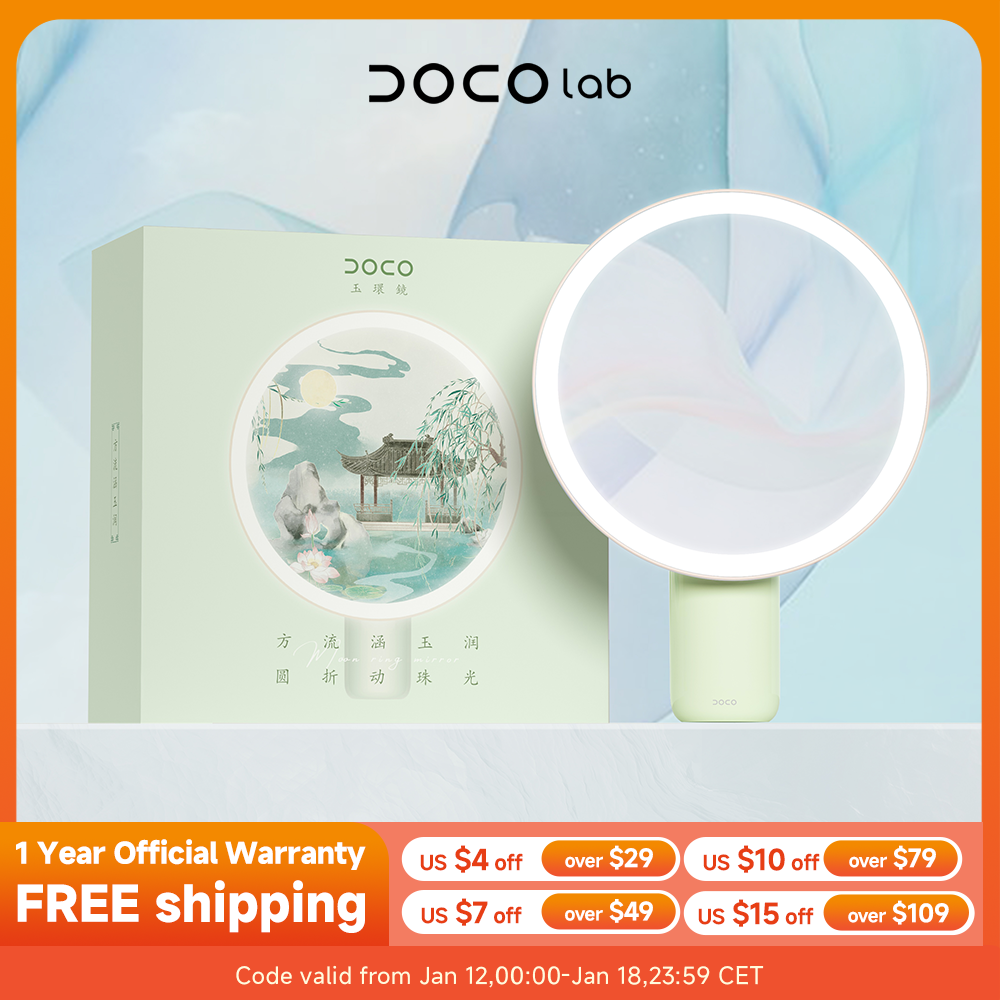 DOCO Table Makeup Mirror LED L – Beauty Lab Makeup Bewertung und Preis