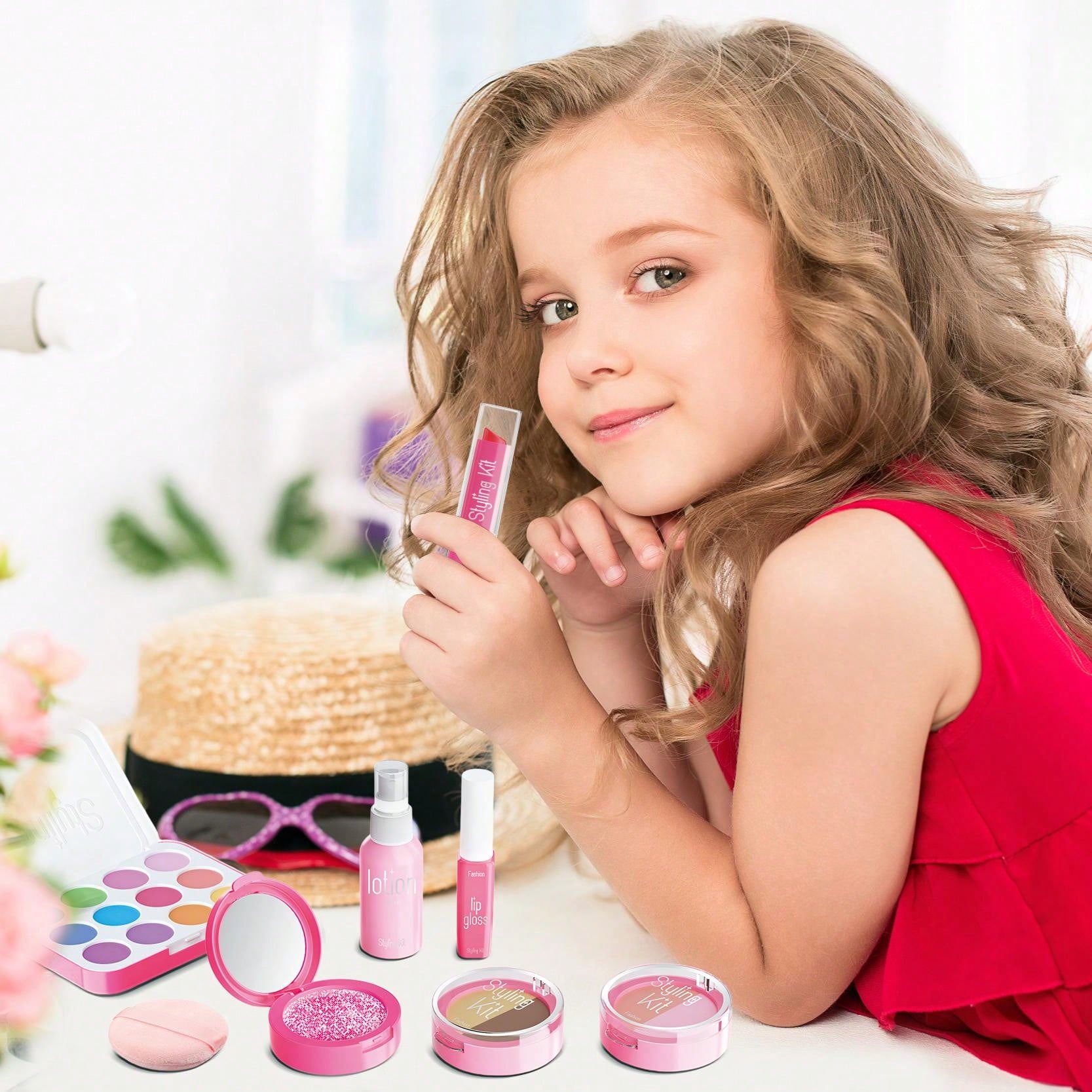 Kids Pretend Makeup Play Set f – Beauty Makeup Set For Kids Bewertung und Preis
