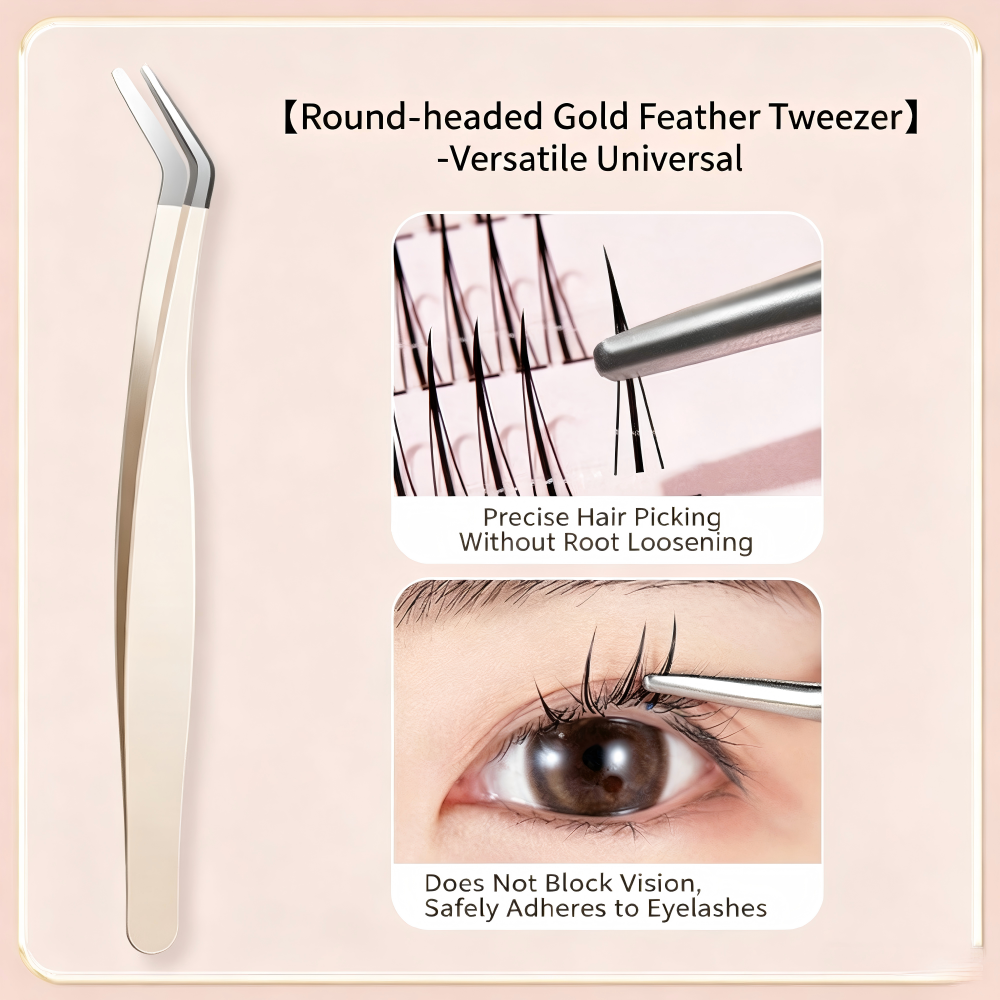 Angled Tip Feather Lash Tweeze – Beauty Makeup Artist Bewertung und Preis