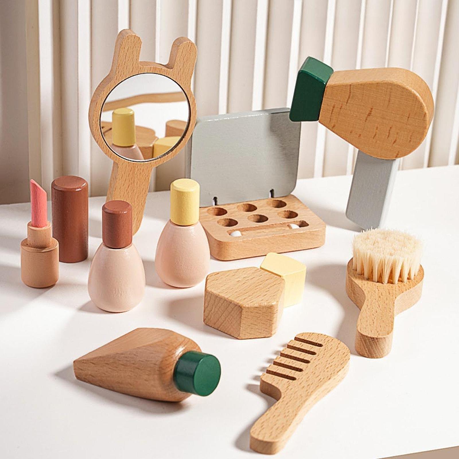 Wooden Makeup Toy Set for Kids – Beauty Makeup Set For Kids Bewertung und Preis