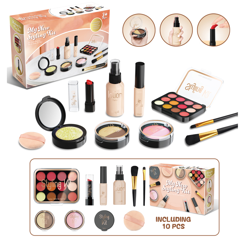 10 Pcs Simulation Girl Beauty  – Beauty Makeup Set For Kids Bewertung und Preis