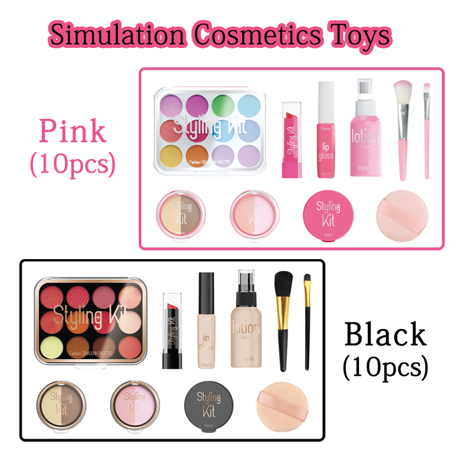 10 Pcs Simulation Girl Beauty  – Beauty Makeup Set For Kids Bewertung und Preis