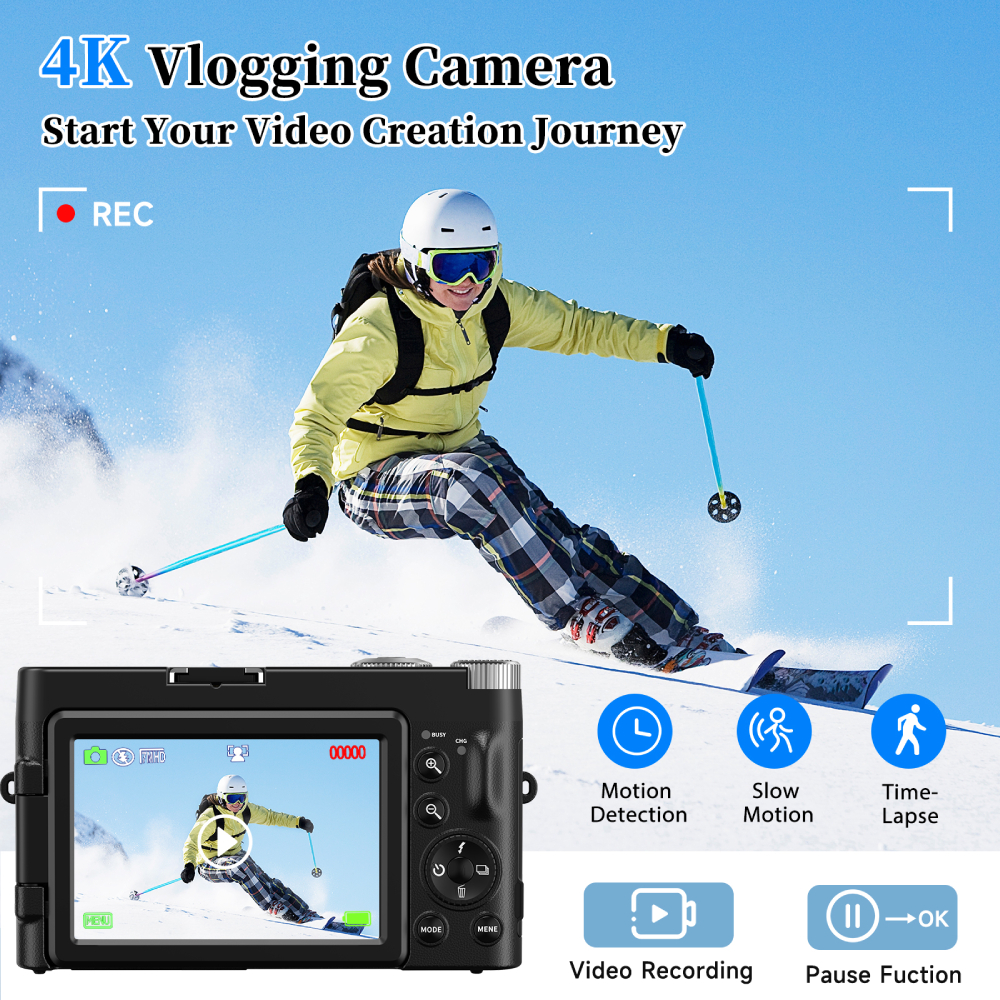 4K 48MP Compact Vlogging Camer – Beauty Makeup News Bewertung und Preis