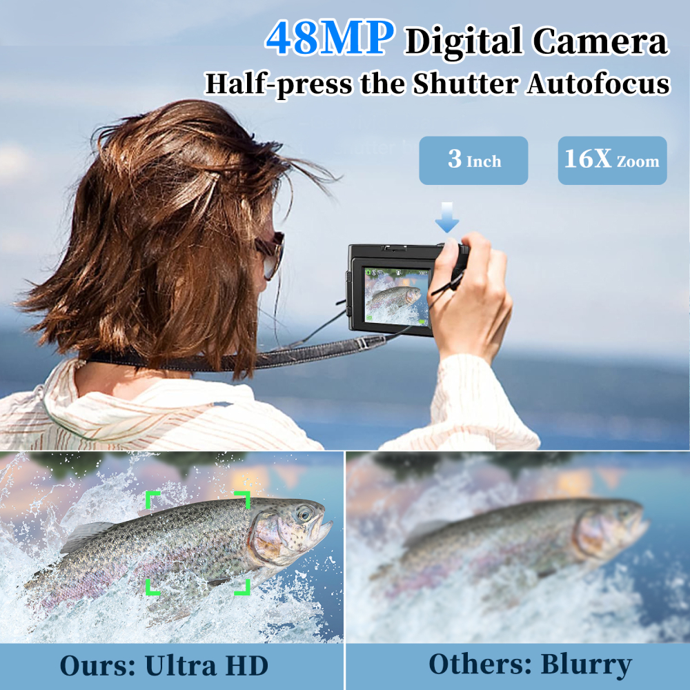 4K 48MP Compact Vlogging Camer – Beauty Makeup News Bewertung und Preis