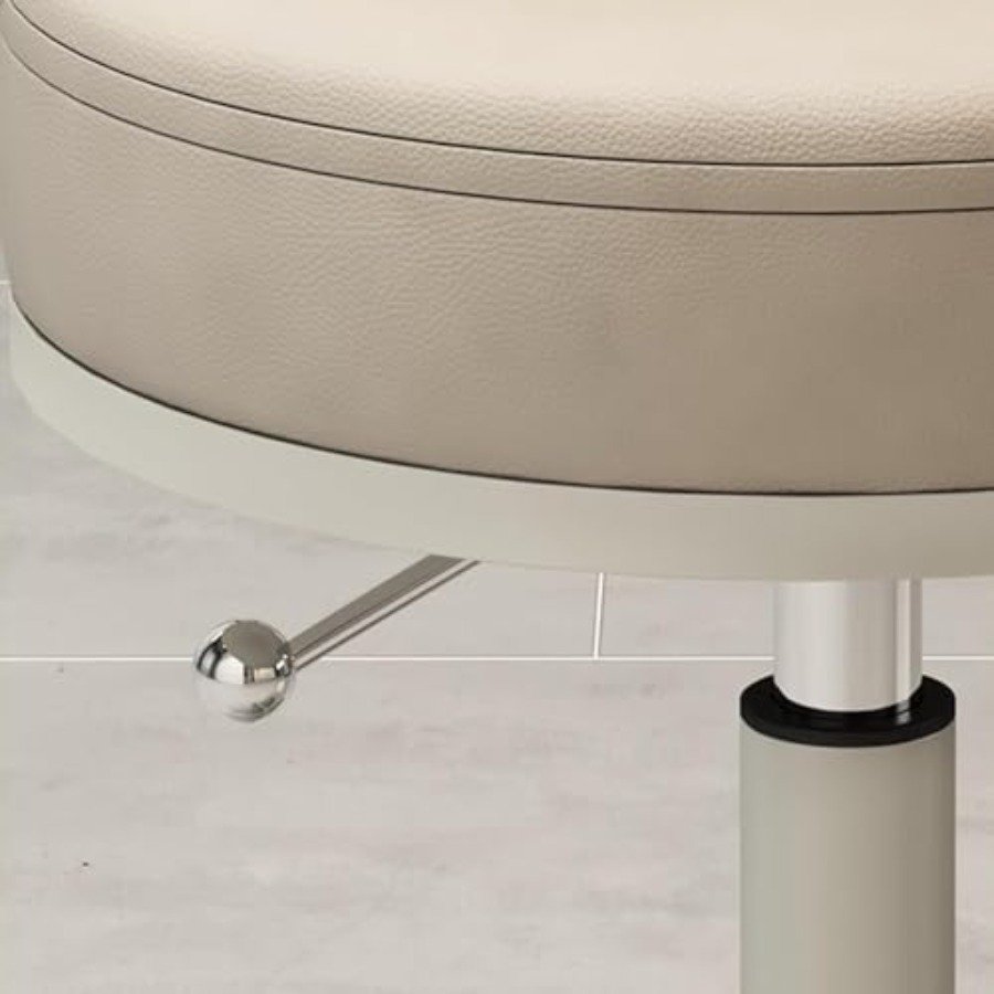 Round Swivel Stool, Modern Bea – Beauty Lab Makeup Bewertung und Preis