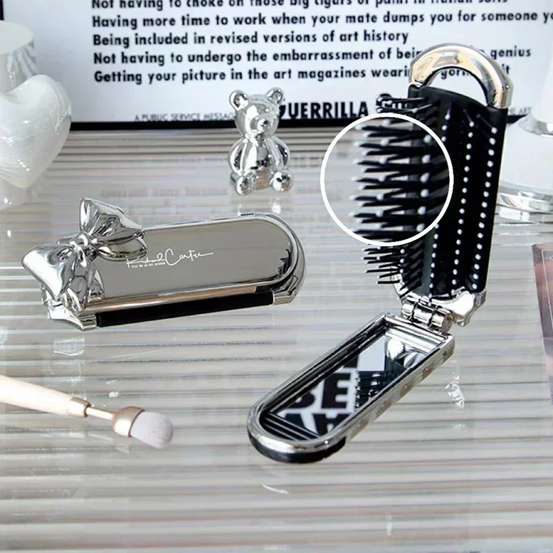 New Sliver Bow Folding Combs w – Beauty Makeup News Bewertung und Preis