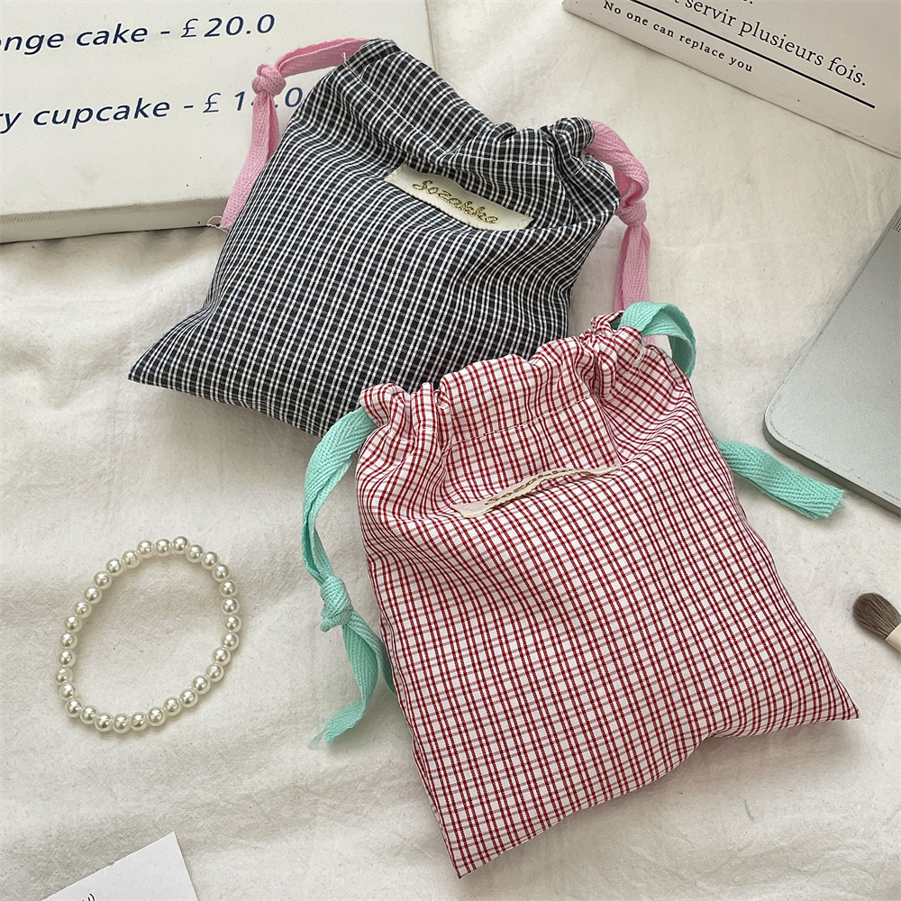 New Plaid Storage Drawstring B – Beauty Makeup News Bewertung und Preis