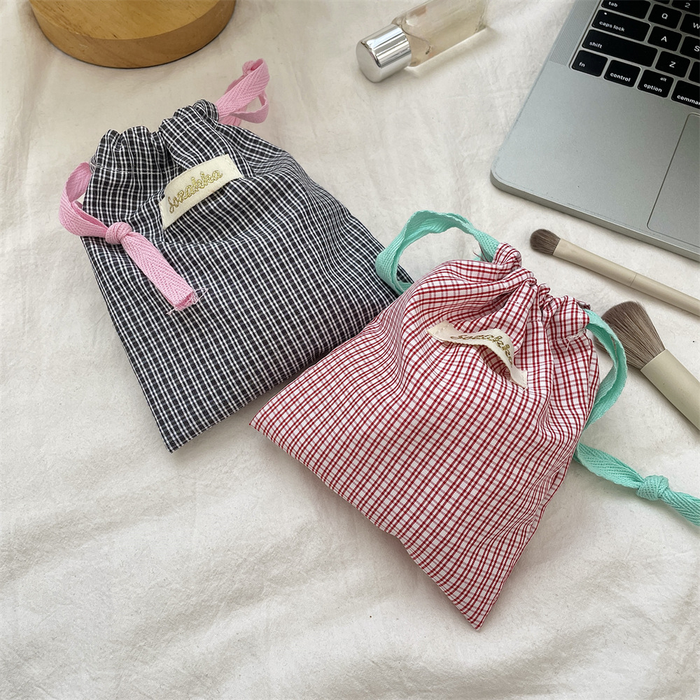 New Plaid Storage Drawstring B – Beauty Makeup News Bewertung und Preis