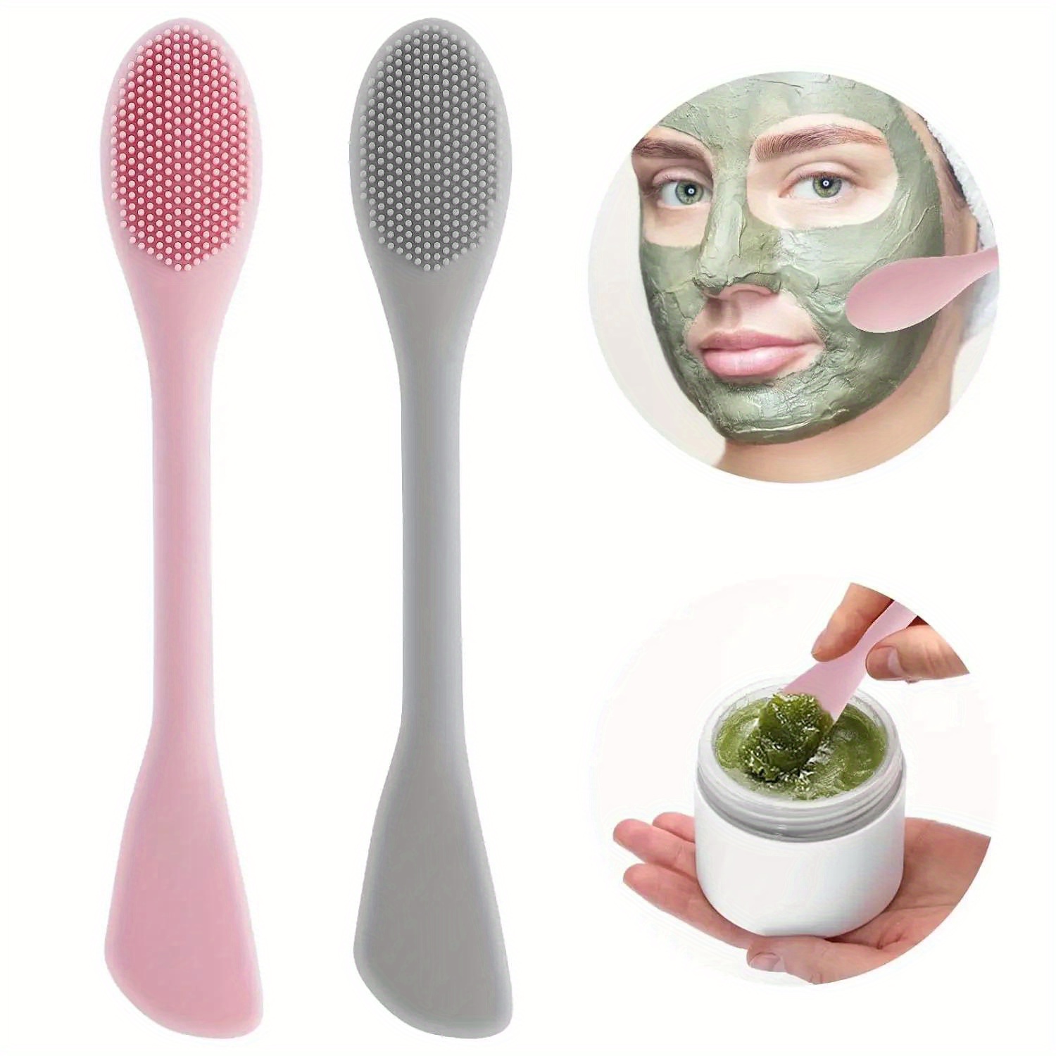 Double Head Facial Mask Brush  – Beauty Makeup Artist Bewertung und Preis