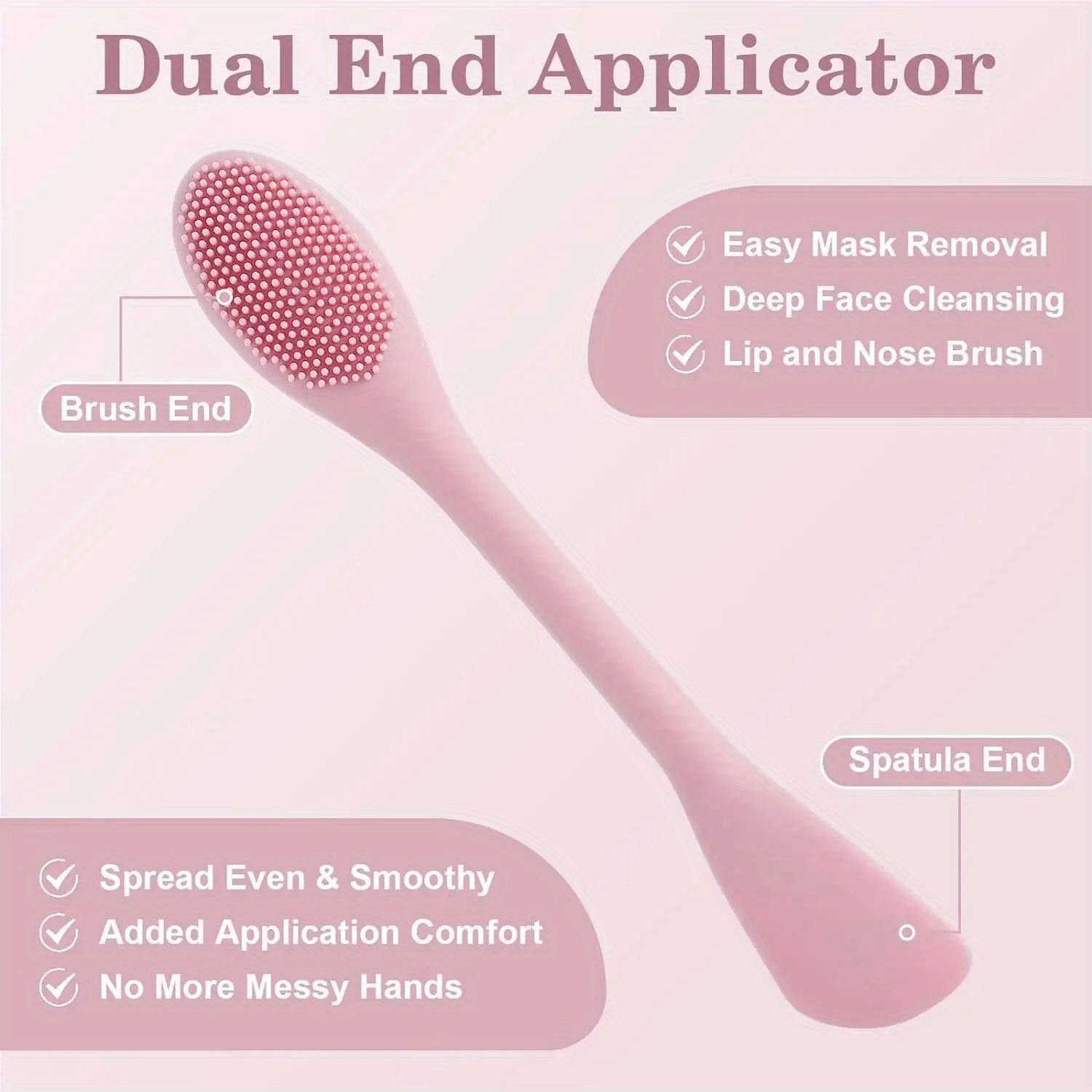 Double Head Facial Mask Brush  – Beauty Makeup Artist Bewertung und Preis