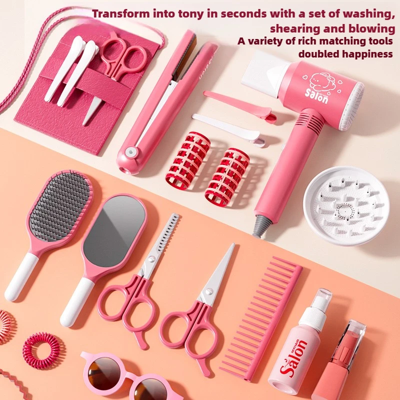 Simulation Barber Hair Beauty  – Beauty Makeup Set For Kids Bewertung und Preis