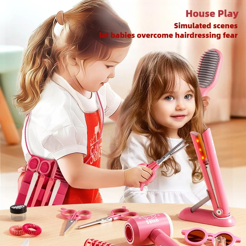 Simulation Barber Hair Beauty  – Beauty Makeup Set For Kids Bewertung und Preis
