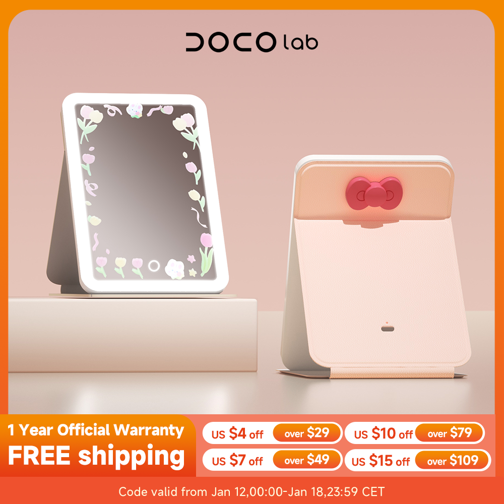DOCO Makeup Mirror Foldable Po – Beauty Lab Makeup Bewertung und Preis