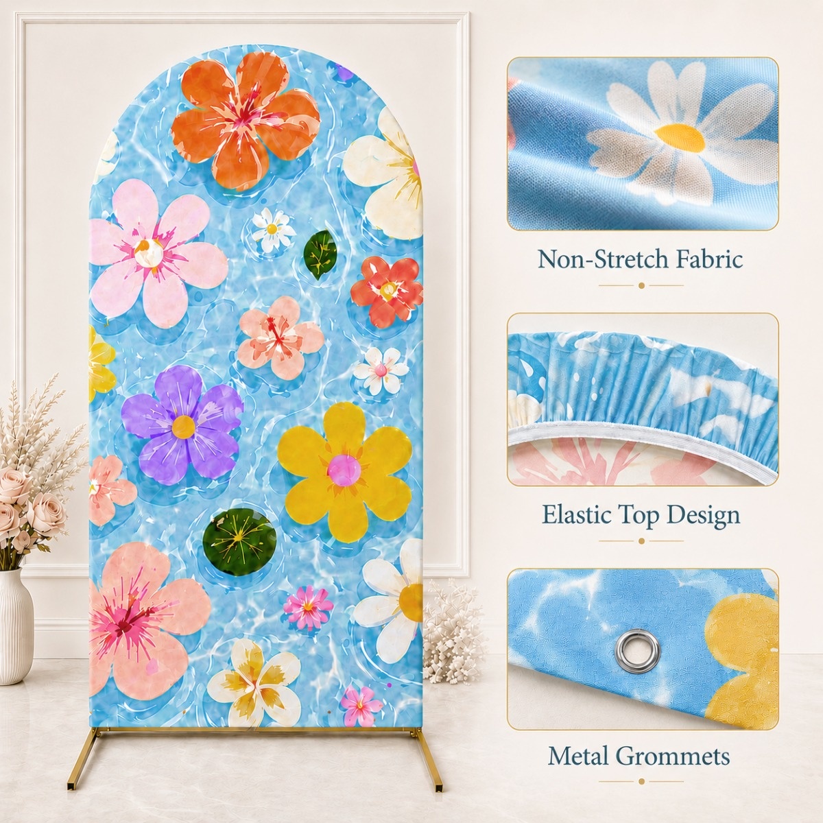 Arch Backdrop Cover Single Sid – Beauty Makeup Events Bewertung und Preis