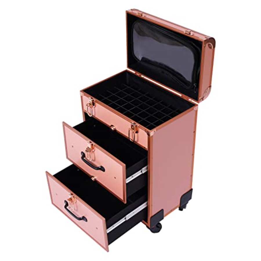 3-Tier Aluminum Rolling Makeup – Beauty With Makeup Bewertung und Preis