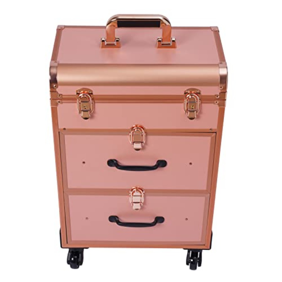 3-Tier Aluminum Rolling Makeup – Beauty With Makeup Bewertung und Preis