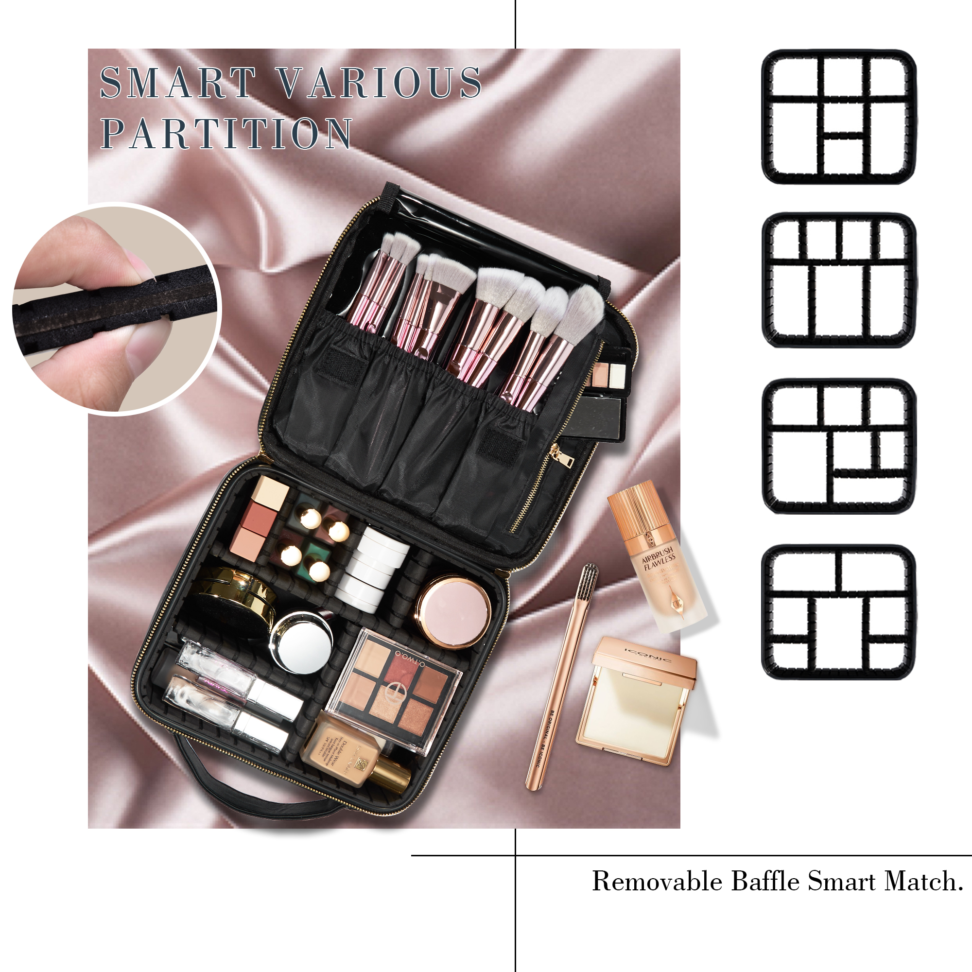 Cosmetic Case Makeup Bag Vanit – Beauty With Makeup Bewertung und Preis