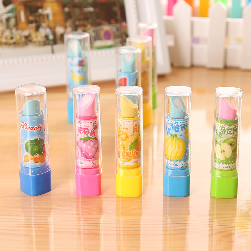 10Pcs Cartoon Fruit Lipstick S – Beauty Makeup News Bewertung und Preis