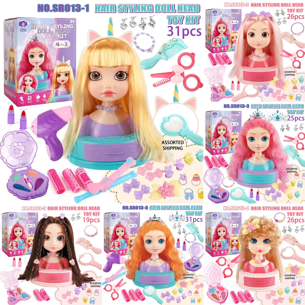 Hair Styling Doll Head Makeup  – Beauty Makeup Set For Kids Bewertung und Preis