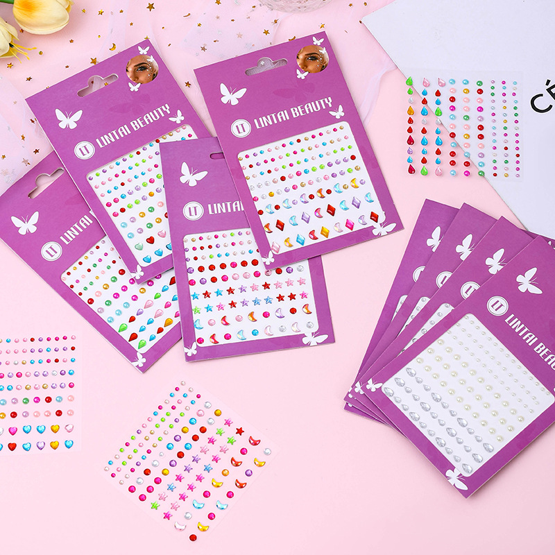 Hot Selling Face Gems Stickers – Beauty With Makeup Bewertung und Preis