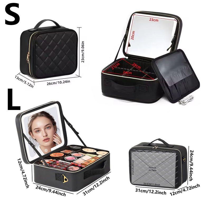 Large Size Travel Makeup Bag W – Beauty Zone Makeup Bewertung und Preis
