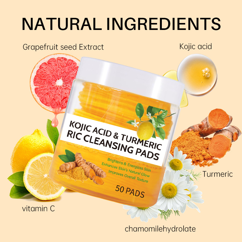 50pcs Turmeric Cleansing Pads  – Beauty Makeup Events Bewertung und Preis